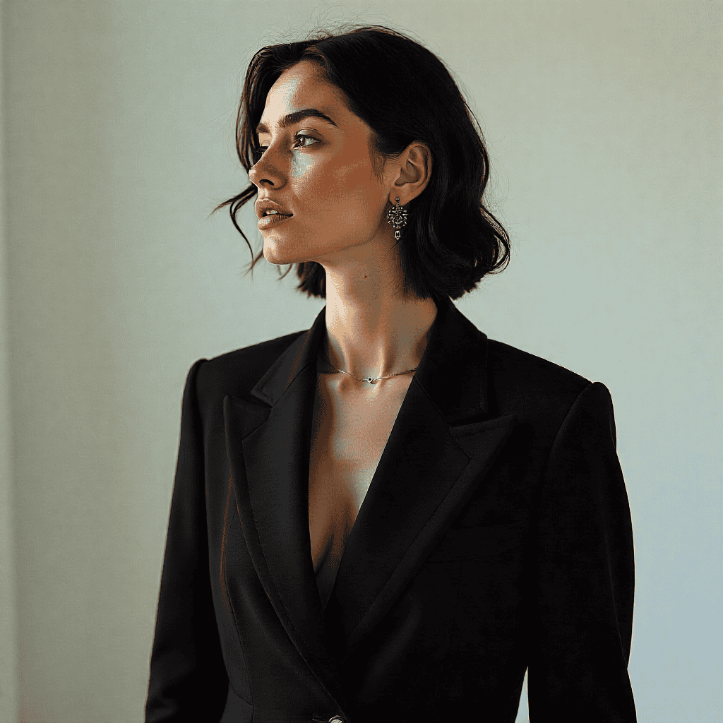 Personal stylist curating a bespoke wardrobe selection